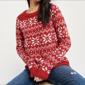 Abercrombie Christmas Sweater